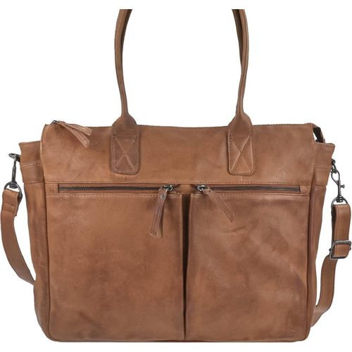 Shopper Leder Handtasche Umhängetasche 45x32cm 