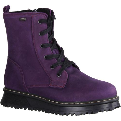 Däumling 530071M-19 Mädchenboots, Leder, Lila, Warmfutter, wasserdicht - Kinderschuhe Gefütterte Kinderstiefel Gr. 18 - 42, Mehrfarbig, leder 