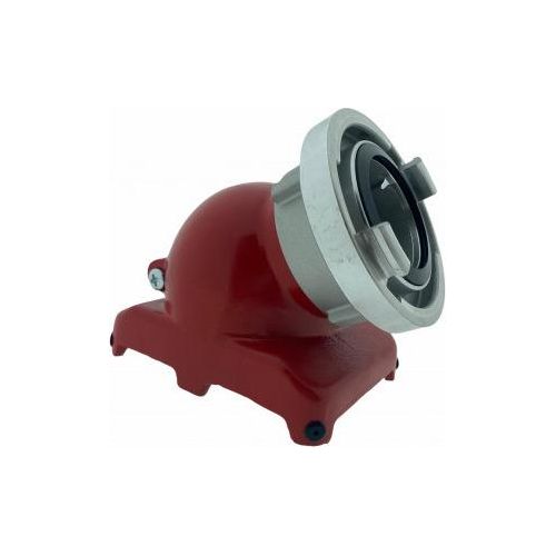 Kellersaugkorb flach, Storzkupplung B, DN65, mit Rückschlagklappe