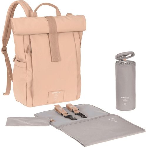 LÄSSIG GRE Rolltop Up Wickeltasche / Rucksack Rucksack peach rose