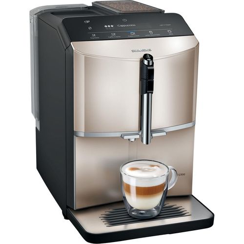 Siemens TF303E08 EQ300 Kaffeevollautomat , Champagner