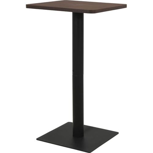 Bistrotisch Dunkle Esche 50x50x107 cm