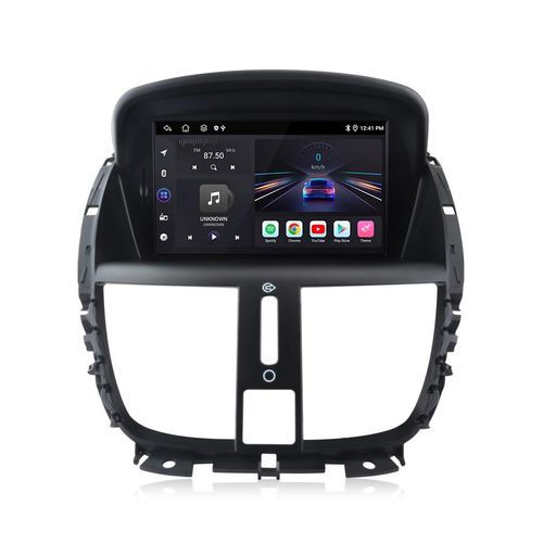 Einbau-Navigationsgeräte Autoradio 2+32G Android13 carplay GPS NAVI RDS SWC DAB Peugeot 207 2006-2015 WIFI