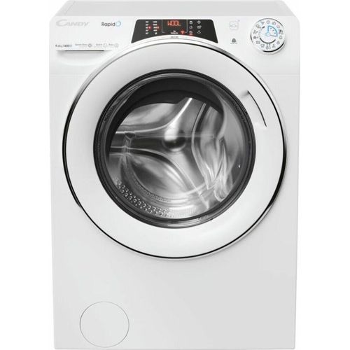 Candy Waschmaschine mit Trockner | ROW4964DWMCT/1-S | /D | Frontlader | Waschkapazität 9 kg | 1400 U/min | Tiefe 58 cm | Breite 60 cm | Display | Ziffern | Trocknungssystem | Trocknen