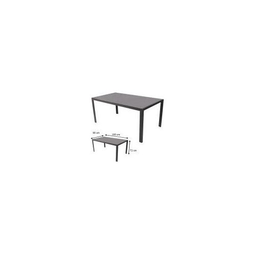 Tisch Esstisch Gartentisch Terrassentisch Gartenmöbel Glastisch Balkon 160x90cm