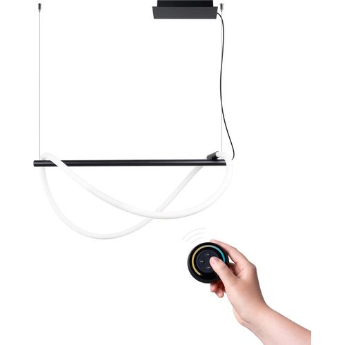 Pendelleuchten GALAKSE 84 schwarz LED 2700-6500K 1xLED 16W Aluminium 160x45x84cm Thoro Lighting