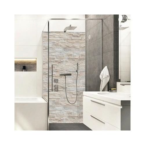 Duschrückwand mySpotti Shower Bruchsteinwand Mauerstein Verblender 255 x 100 cm SH-255100-1398-HB