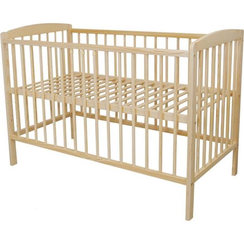Need Sleep Babybett Andreas 120x60 cm Höhenverstellbar - Beistellbett Baby Bed natürlich