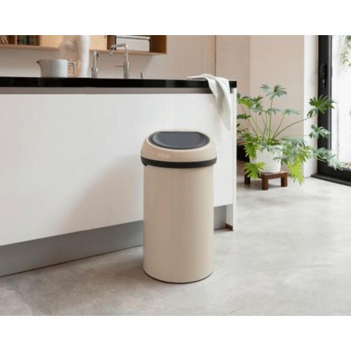 Abfalleimer Touch Bin 60l Beige