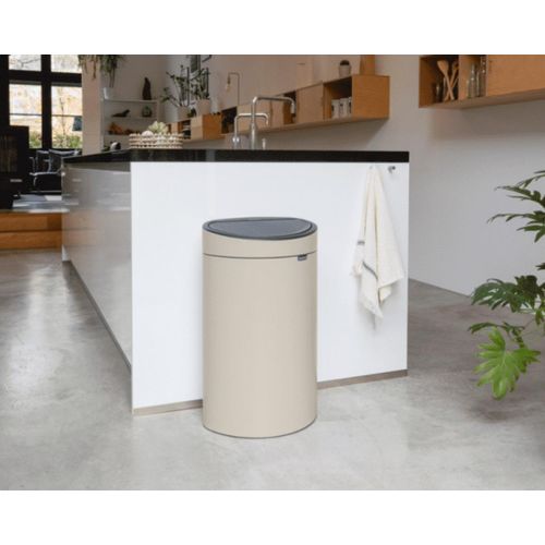 Abfalleimer Touch Bin 40l Beige