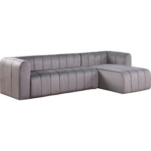 Ecksofa aus Samt 