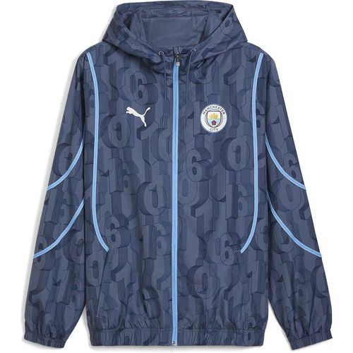 Puma Manchester City Fc Vor Dem Spiel Kapuzenpullover Blau XL Blau XL