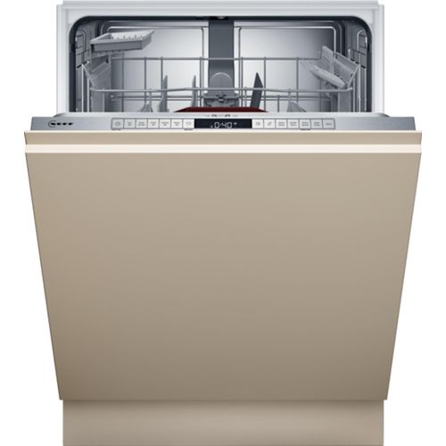 Neff S157YAX03E N 70 XXL Vollintegrierter Geschirrspüler, 60 cm breit, 13 Maßgedecke, TimeLight, Zeolith, AquaStop