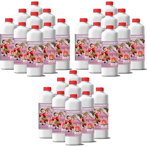 27x1 Liter Bioethanol WALDERDBEEREDUFT Premium 100% fürAlkohol für Kamin 27L