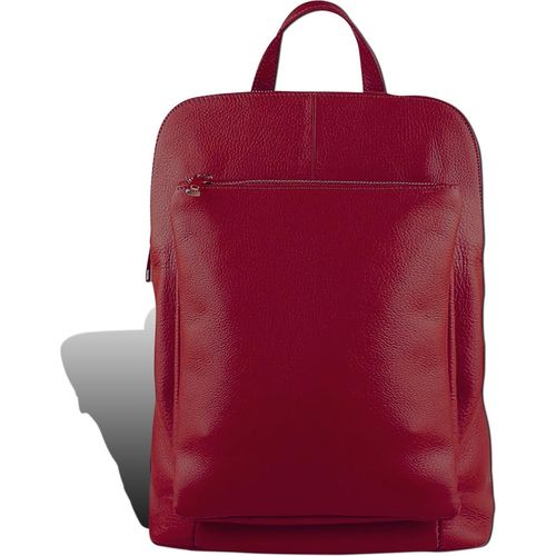 Cityrucksack dunkelrot Florence Rucksack Leder D2OTF610D