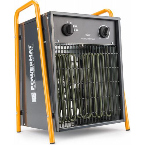 Heizlüfter Elektroheizer Heizgebläse Bauheizer Heizung Keramik Bautrockner 9kW