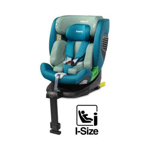 CARETERO Kamptos 360 Grad Drehbarer Kinderautositz, ISOFIX - Blau