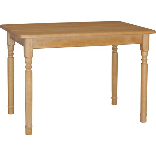 Tisch II aus massivem Kiefernholz in der Farbe Alder 100 x 60 cm