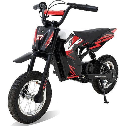 RCB Elektro Motorrad Kinder , 12 Zoll Elektromotorrad mit Leistungsstarker Motor , Max 25km/h , Reichweite 15KM , Moto Crossbike Kinder ab 3-12Jahren