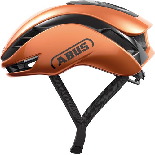 ABUS Rennradhelm GameChanger 2.0 - High Performance Aerohelm mit optimierter Aerodynamik und Belüftung - für Damen und Herren - Orange, Größe L (57-61 cm)