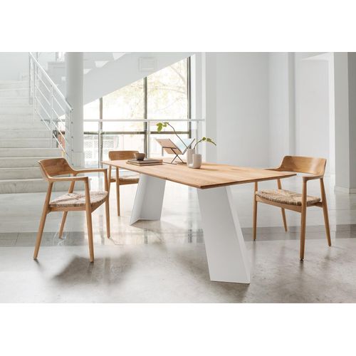 Tischgestell A-row 60x60x72 Stahl Weiß Tischfuß
