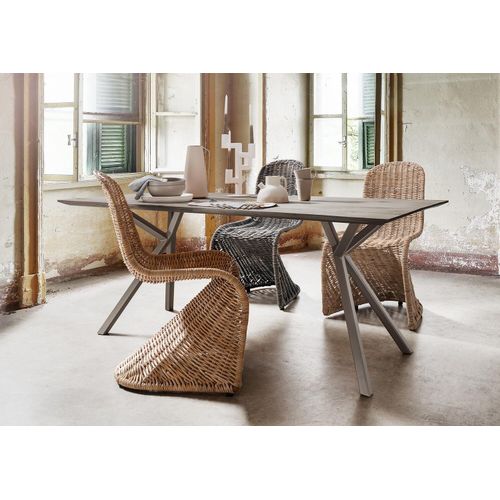 Tischgestell Oc-top 60x60x72 Stahl Bronze
