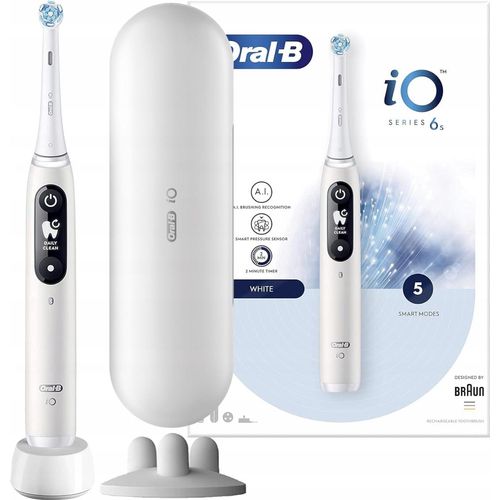 Oral-b Elektrische Zahnbürste Io6 Durchsichtig Durchsichtig One Size