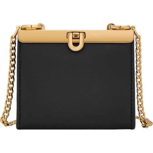 FOSSIL Geldbörse Umhängetasche Penrose Wallet Crossbody Black schwarz