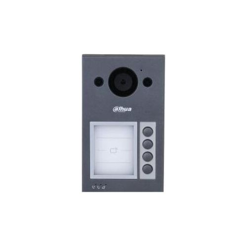 Dahua IP-Video-Gegensprechanlage Onvif PoE Dahua 2 MP 4-Tasten-Kamera und RFID-Lesegerät
