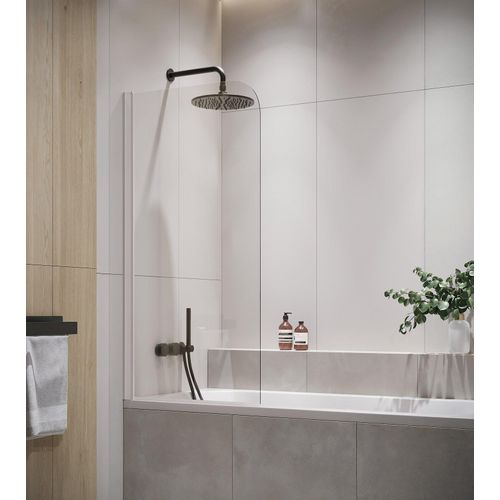 Badewanne Torino 5mm mit Nanobeschichtung 60 x 140cm Duschwand Duschabtrennung Badewannenaufsatz