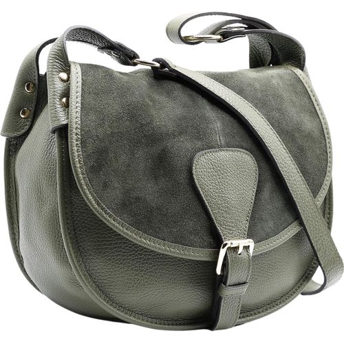 Schultertasche Roxy Italy, Echt Leder von collezione alessandro