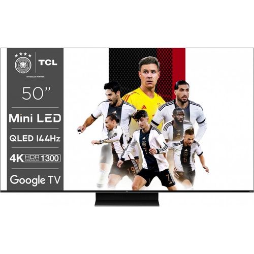 TCL 50C803 4K QLED Mini-LED TV 126 cm (50