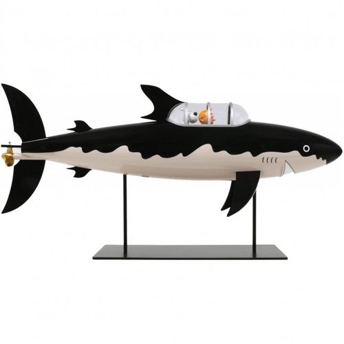 Tim & Struppi Resin-Statue Hai U-Boot (77 cm)