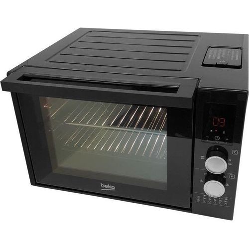 Minibackofen - BEKO - BMF30QVB - 30 L - Multifunktion - Rührwärme - LED-Bildschirm - 7 Funktionen - Schwarz