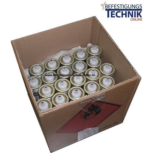 12x Gas Brennstoff für Spit Pulsa 700 Betonnagler Ø 31,5x115 mm