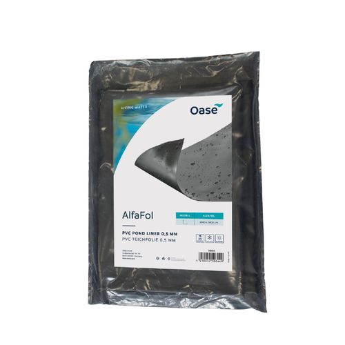 OASE AlfaFol PVC-Teichfolie schwarz 0,5 mm Dicke 8 m x 6 m