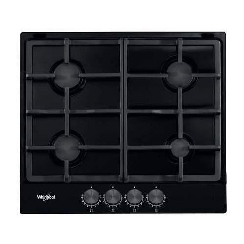 Whirlpool TGML 660 NB, Anthrazit, Integriert, 58 cm, Gaskochfeld, Emailliert, 4 Zone(n)
