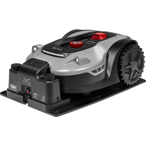 TEXAS Mähroboter Rasenroboter Rasenmäher Roboter RMX 2000 | bis zu 2000 m² Rasenfläche | 9-fach einstellbare Schnitthöhe | 20 V Li-Ion Akku mit 5 Ah