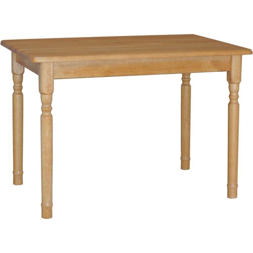 Tisch II aus massivem Kiefernholz in der Farbe Alder 90 x 60 cm