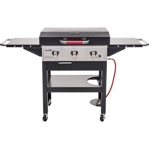 Char-Broil Gasgrill Griddle 3400 mit 48 x 68 cm Gusseisen-Grillplatte
