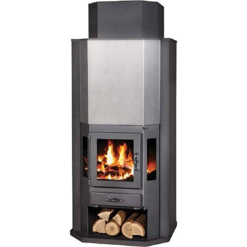 EEK A Wasserführender XXL-Kaminofen Victoria Diplomat B – 14,4kW