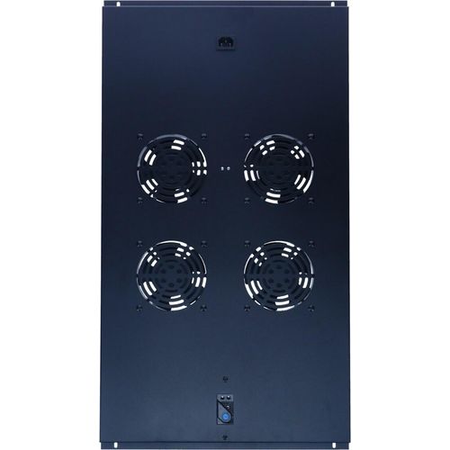 Lüftereinheit - Ventilator Paket mit 4 Ventilatoren und Thermostat geeignet für Serverschränke mit einer Tiefe von 1000mm