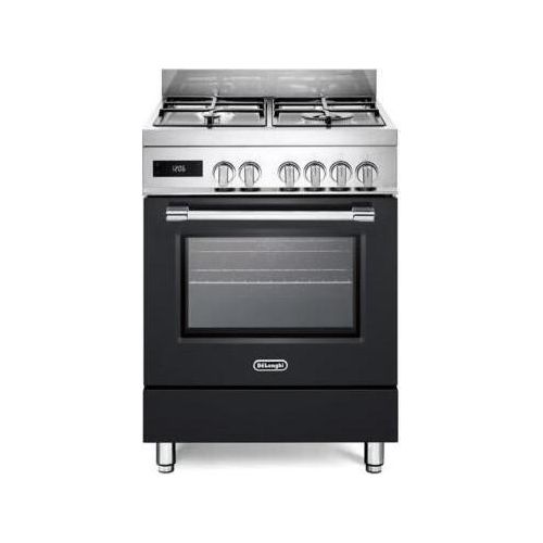 De’Longhi PRO 66 MAL PZ Küchenherd Freistehender Herd Elektro Gaskochfeld Anthrazit A