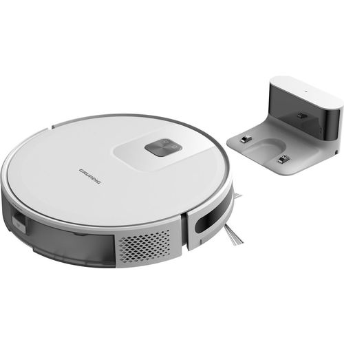 GRUNDIG VCR 4230 Staubsaugerroboter, 2000 pa, Gyro Technologie, bis zu 170 Minuten Laufzeit, 4 Saugkraftstufen, 500 ml Staubbehälterkapazität, Ap