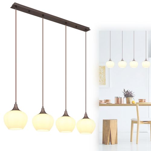 Hängelampe Esszimmer Hängeleuchte 4 Flammig Pendelleuchte Wohnzimmer Pendellampe