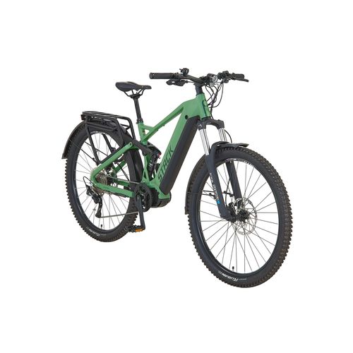 Prophete Stack 5.0 SUV E-Bike Fully 29 Zoll - 720 Wh - Integrierter Akku - Mittelmotor AEG - 10-Gang Kettenschaltung - HDY. Scheibenbremse inkl. Gearsensor - Rahemnhöhe 48 cm