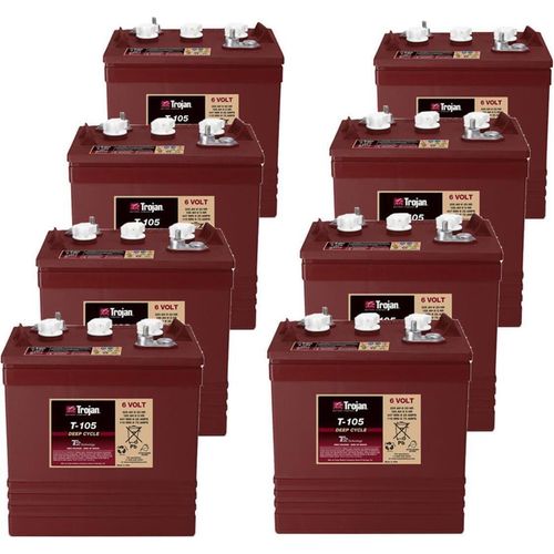 Ersatzakku für Mayville Hebebühne 3068ES 48V Akku - Batterie (Set)