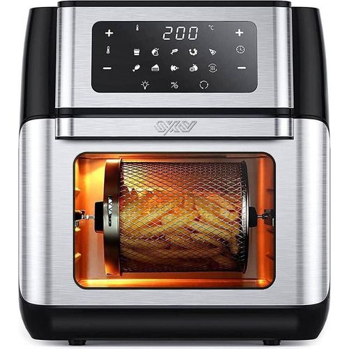 Innsky Innsky Airfryer - 10L - 1500W - 10 Programme - Heißluftofen mit 6 Zubehörteilen