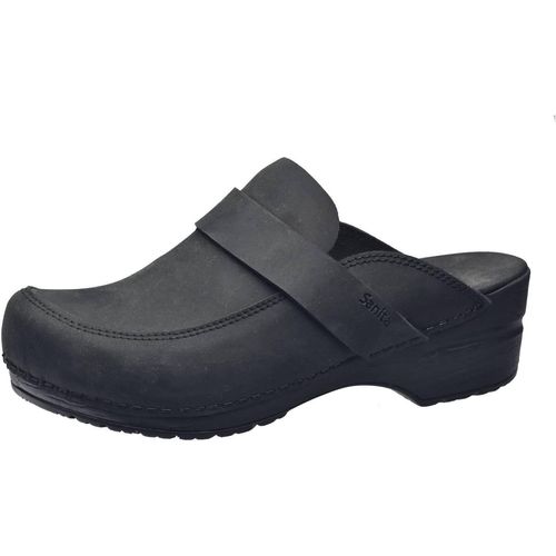 Sanita Original-Knaus Open Clog Black Gr.42