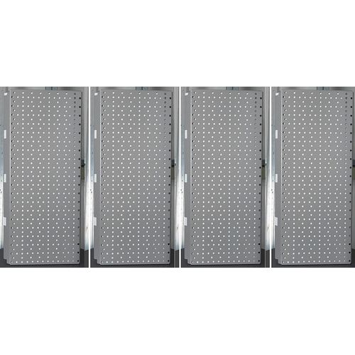 Unior Lochwand-Set für Eckwerkbank, 4 teilig, 990BA
